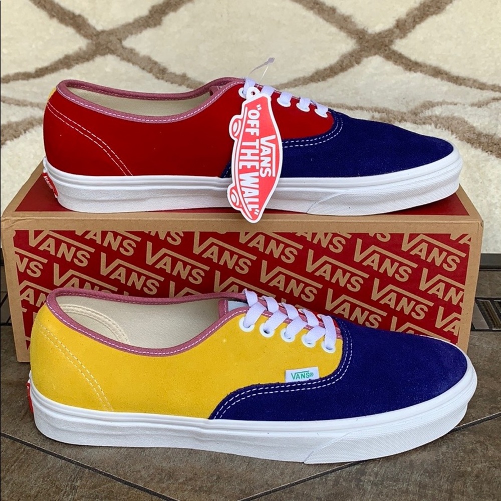 VANS AUTHENTIC SUNSHINE Multi/True White men’s - Picture 15 of 16